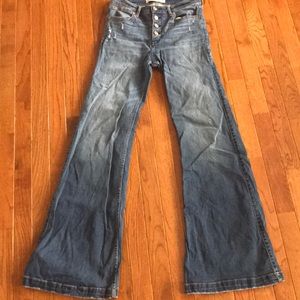 Abercrombie & Fitch High Rise wide Leg Flare-6